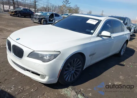 2012 BMW 750Li from USA, damaged, VIN WBAKB8C58CDX20407